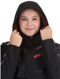 Miniatuur Geographical Norway, Reine AC Softshell jas dames Black / Pink Roze, Zwart 