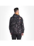 Miniatuur Geographical Norway, Torry Camo 007 softshell ski-jas heren oranje, zwart 