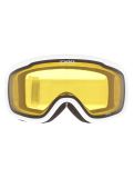 Miniatuur Giro, Moxie PA Goggles unisex White & Grey Chute - Amber Pink Grijs, Wit 