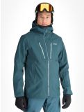 Miniatuur Helly Hansen, Alpha 3L Long Shell AB Hardshell jas heren Dark Creek Groen 