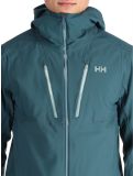 Miniatuur Helly Hansen, Alpha 3L Long Shell AB Hardshell jas heren Dark Creek Groen 