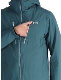 Miniatuur Helly Hansen, Alpha 3L Long Shell AB Hardshell jas heren Dark Creek Groen 