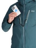 Miniatuur Helly Hansen, Alpha 3L Long Shell AB Hardshell jas heren Dark Creek Groen 