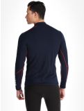 Miniatuur Helly Hansen, Lifa Merino Midw Logo FA Thermoshirt heren Navy Blauw 