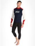 Miniatuur Helly Hansen, Lifa Merino Midw Logo FA Thermoshirt heren Offwhite Wit 