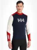 Miniatuur Helly Hansen, Lifa Merino Midw Logo FA Thermoshirt heren Offwhite Wit 