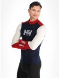 Miniatuur Helly Hansen, Lifa Merino Midw Logo FA Thermoshirt heren Offwhite Wit 