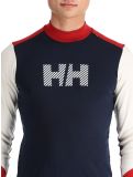 Miniatuur Helly Hansen, Lifa Merino Midw Logo FA Thermoshirt heren Offwhite Wit 