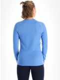 Miniatuur Helly Hansen, Lifa Merino Midweight Graphic thermoshirt dames Ultra Blue Star Pixel blauw 