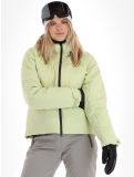 Miniatuur Helly Hansen, Nora Short Puffy ski-jas dames Iced Matcha groen 