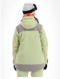 Miniatuur Helly Hansen, Powchaser 2.0 ski-jas dames Iced Matcha groen 