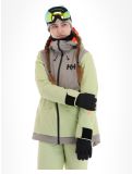 Miniatuur Helly Hansen, Powchaser 2.0 ski-jas dames Iced Matcha groen 