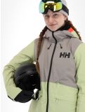 Miniatuur Helly Hansen, Powchaser 2.0 ski-jas dames Iced Matcha groen 