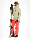 Miniatuur Helly Hansen, Powderqueen 3.0 ski-jas dames Iced Matcha groen 