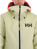 Miniatuur Helly Hansen, Powderqueen 3.0 ski-jas dames Iced Matcha groen 