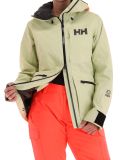 Miniatuur Helly Hansen, Powderqueen 3.0 ski-jas dames Iced Matcha groen 