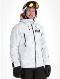 Miniatuur Helly Hansen, Sogn Shell 2.0 AB Hardshell jas heren Grey Fog Snow Camo AOP Grijs, Wit 