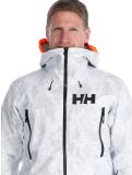 Miniatuur Helly Hansen, Sogn Shell 2.0 AB Hardshell jas heren Grey Fog Snow Camo AOP Grijs, Wit 