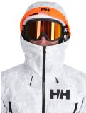 Miniatuur Helly Hansen, Sogn Shell 2.0 AB Hardshell jas heren Grey Fog Snow Camo AOP Grijs, Wit 