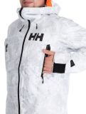 Miniatuur Helly Hansen, Sogn Shell 2.0 AB Hardshell jas heren Grey Fog Snow Camo AOP Grijs, Wit 