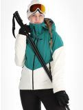 Miniatuur Helly Hansen, W Alphelia AA Jas gevoerd dames Emerald Snow Groen, Wit 