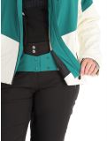 Miniatuur Helly Hansen, W Alphelia AA Jas gevoerd dames Emerald Snow Groen, Wit 