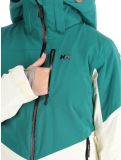 Miniatuur Helly Hansen, W Alphelia AA Jas gevoerd dames Emerald Snow Groen, Wit 