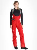 Miniatuur Helly Hansen, W Avanti Softshell Bib BC Skibroek Softshell dames Red Rood 