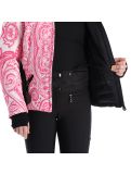 Miniatuur High Society, Elea ski-jas dames paisley print roze 