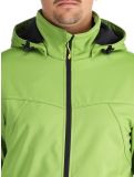 Miniatuur Icepeak, Biggs softshell ski-jas heren Asparagus groen 