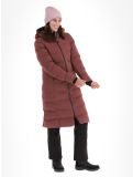 Miniatuur Icepeak, Brilon winterjas dames Mahogany bordeaux 