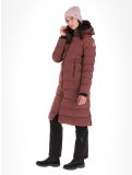 Miniatuur Icepeak, Brilon winterjas dames Mahogany bordeaux 