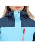 Miniatuur Icepeak, Casena ski-jas dames turquoise Blauw