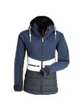 Miniatuur Icepeak, Ely softshell ski-jas dames dark Blauw