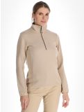 Miniatuur Icepeak, Evansdale GA Ski pully dames Beige Beige 