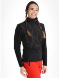 Miniatuur Icepeak, Fabius GA Ski pully dames Black Zwart 