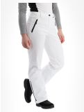 Miniatuur Icepeak, Frechen softshell skibroek kort model dames Optic White wit 