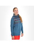 Miniatuur Kama, Sweater Womens vest dames Blauw