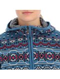 Miniatuur Kama, Sweater Womens vest dames Blauw