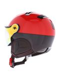 Miniatuur Kask, Piuma R Montecarlo skihelm met vizier unisex Red rood 