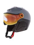 Miniatuur Kask, Piuma R Montecarlo skihelm met vizier unisex Grey grijs 