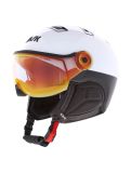 Miniatuur Kask, Piuma R Montecarlo skihelm met vizier unisex White wit 