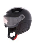 Miniatuur Kask, Piuma-R Chrome Visor OA Vizierhelmen unisex Black Zwart 