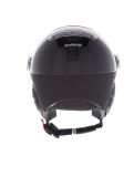 Miniatuur Kask, Piuma-R Chrome Visor OA Vizierhelmen unisex Black Zwart 