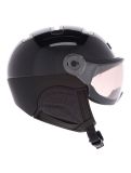 Miniatuur Kask, Piuma-R Chrome Visor OA Vizierhelmen unisex Black Zwart 