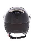 Miniatuur Kask, Piuma-R Chrome Visor OA Vizierhelmen unisex Black/Silver Zilver, Zwart 