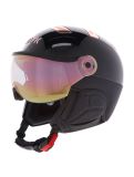 Miniatuur Kask, Piuma-R Chrome Visor OA Vizierhelmen unisex Black/Pink Gold Roze, Wit 