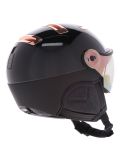 Miniatuur Kask, Piuma-R Chrome Visor OA Vizierhelmen unisex Black/Pink Gold Roze, Wit 