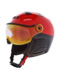 Miniatuur Kask, Piuma-R Montecarlo OA Vizierhelmen unisex Red Rood 