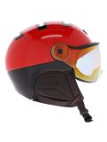 Miniatuur Kask, Piuma-R Montecarlo OA Vizierhelmen unisex Red Rood 